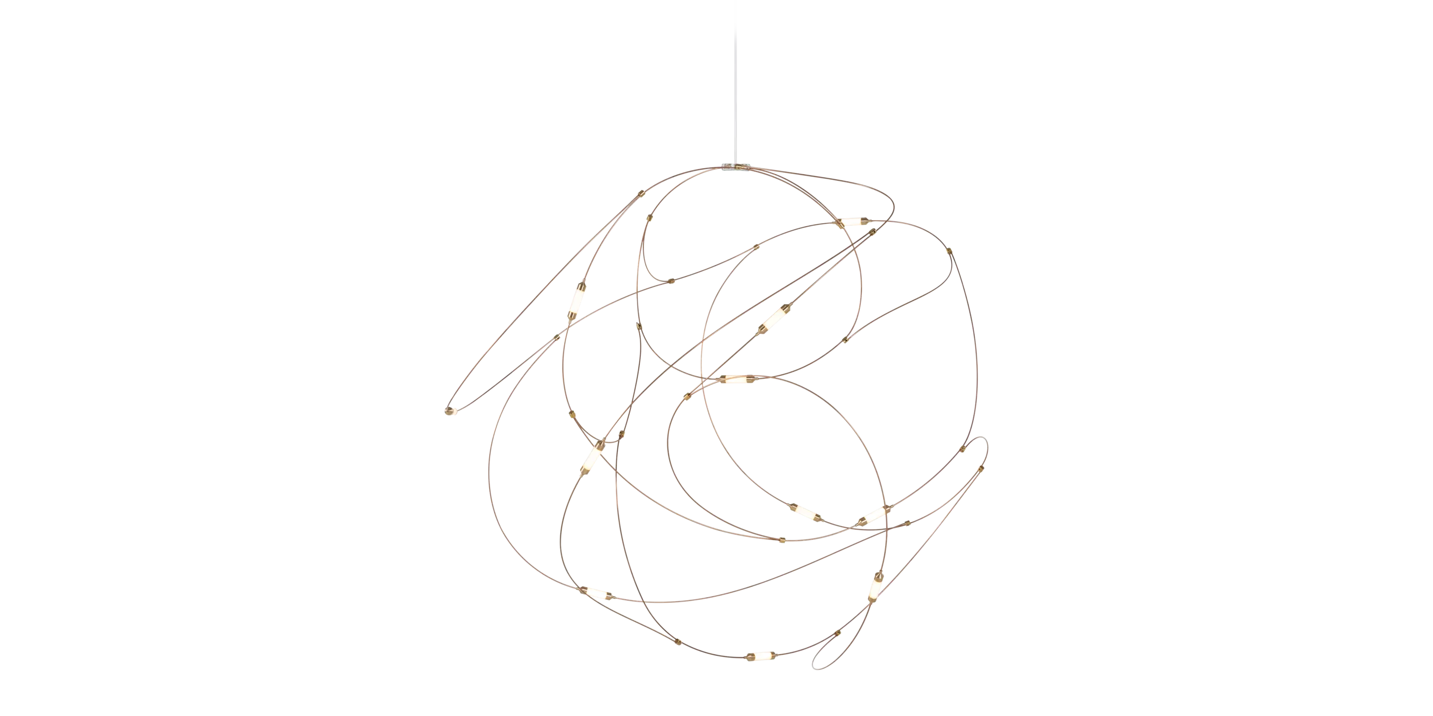 Flock of Light suspension light 11 front view